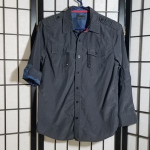 Boys Sovereign Code Long Sleeve Button Down Shirt